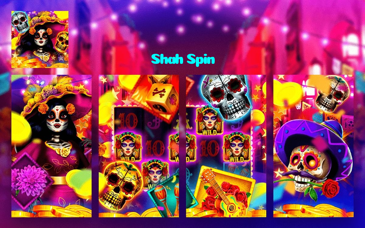 Shah Spin casino presented on mobile device in Pakistan with slots and live games